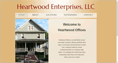 Desktop Screenshot of heartwoodoffices.com